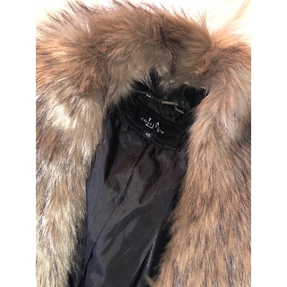 SOLD! Leather Jacket - Picture 2 of 3